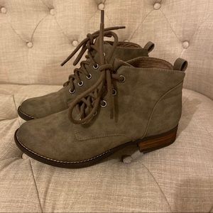 Ankle lace up bootie